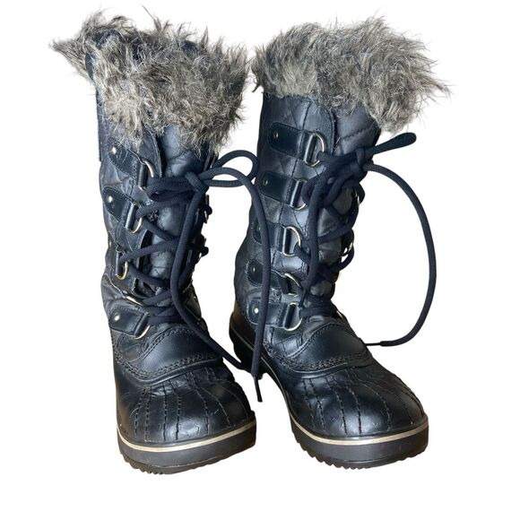 Sorel Women's Boots Size 6 Tofino II Waterproof Insulated Winter Black Stone - Picture 11 of 11